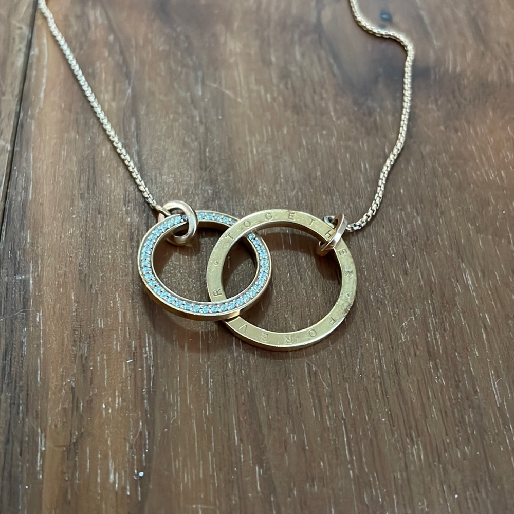 Thomas Sabo Together Forever necklace rose gold